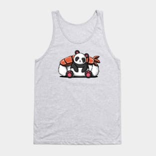 Panda Bear Sushi Tank Top